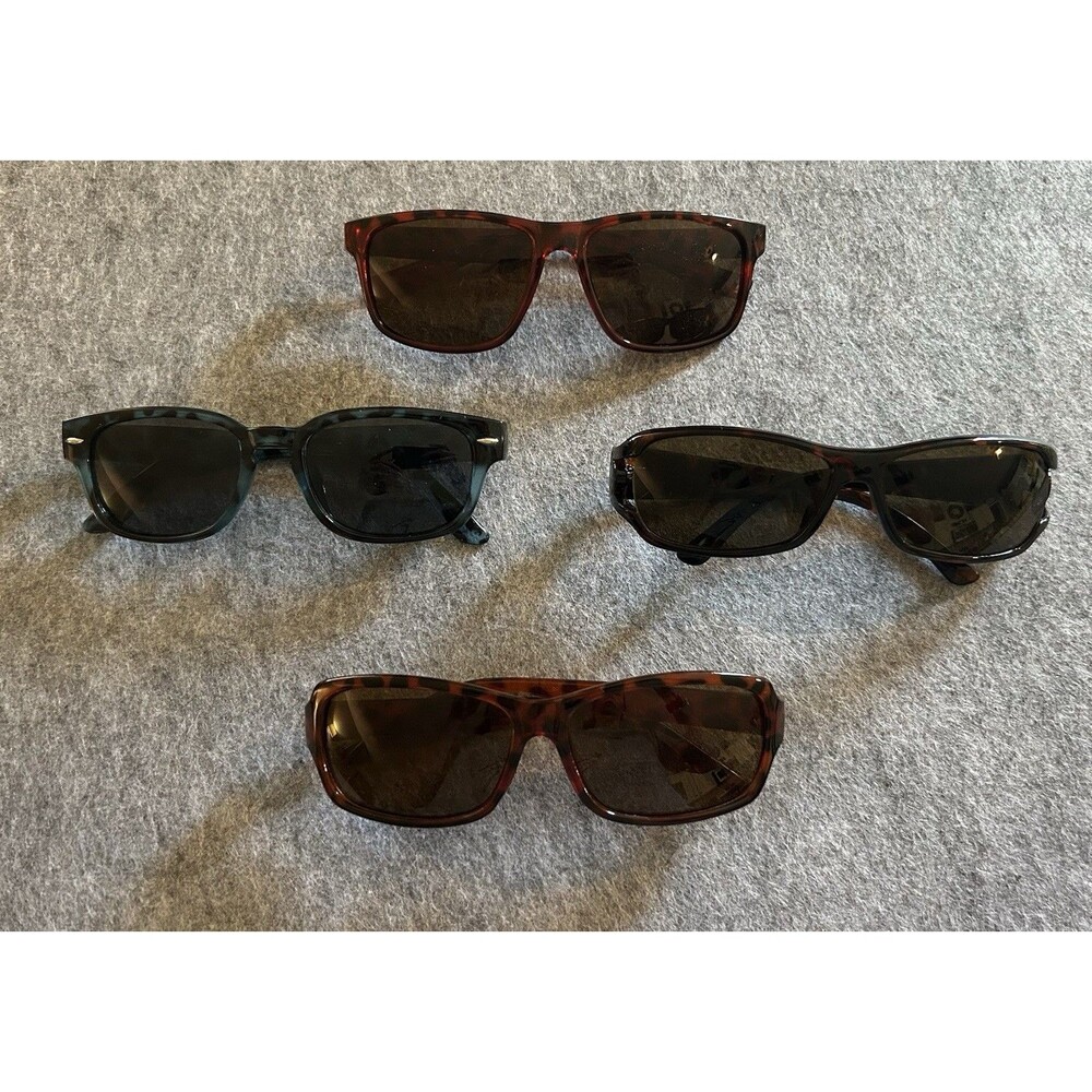 Lot of 4- Assorted Brands Models Sizes Styles Ladies Sunglasses, Summer Travel